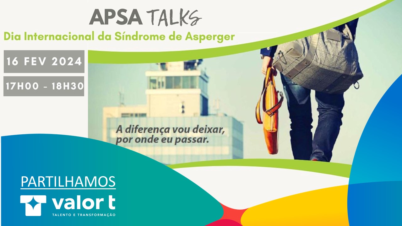 A APSA vai realizar uma Talk para assinalar o Dia Internacional da Síndrome de Asperger